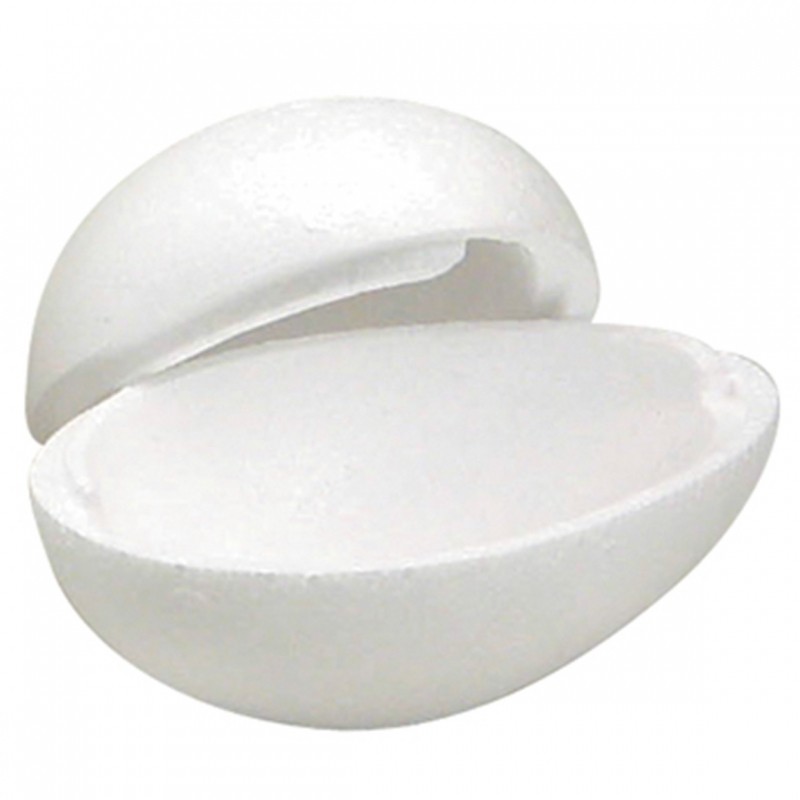 Knorr Prandell Polystyrene Hollow Egg 2-Part - 21cm x 16cm 