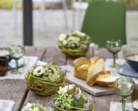 Table decoration for easter