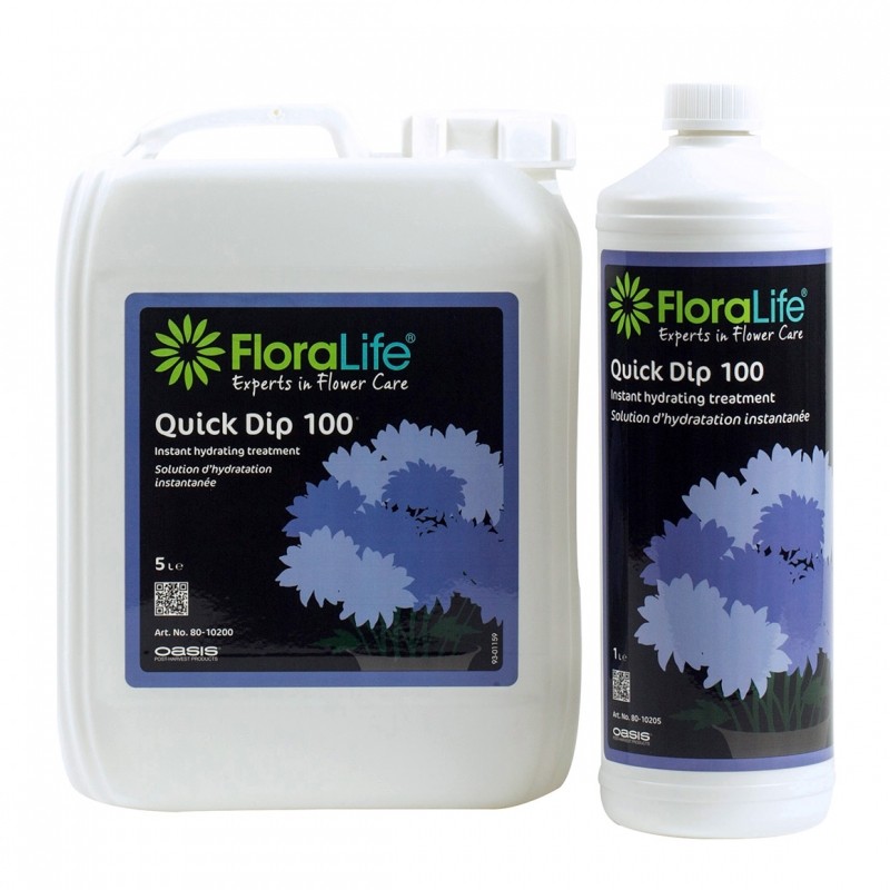 OASIS® Floralife® Quick Dip TREATMENT FOR FRESH FLOWERS FLORAL HOME SKU 80-10205 