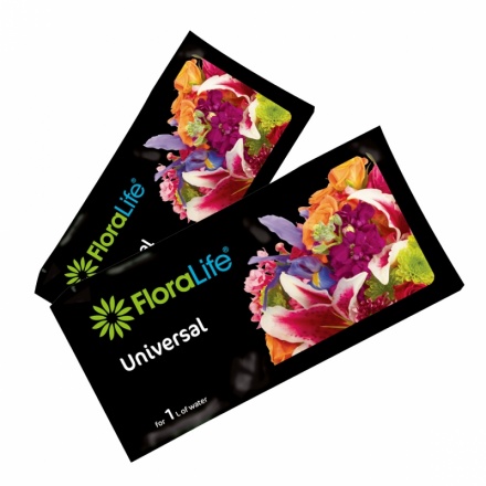 Floralife® Universal Cut Flower Food Clear Powder Sachet